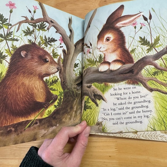 Home for a Bunny Little Golden Book Childrens Classic Storybook - Picture 3 of 5